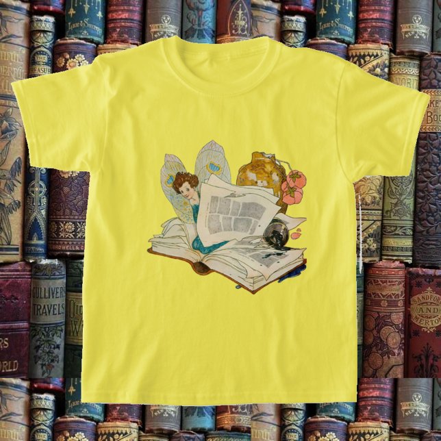 Bookworm Fairy T-Shirt (Creator Uploaded)