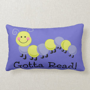 Bookworm Gotta Read Throw Pillow