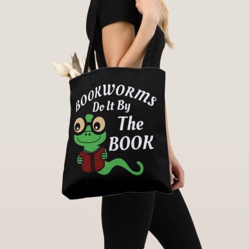 Bookworm Humor Tote Bag