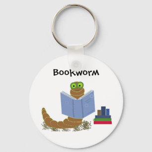 Bookworm Keychain