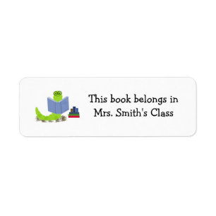 Bookworm Label