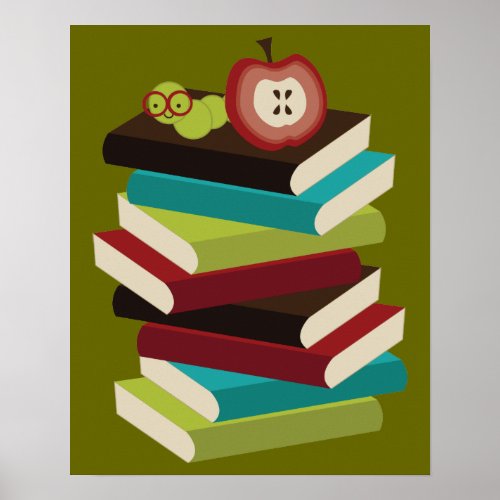 Bookworm Poster for Reading