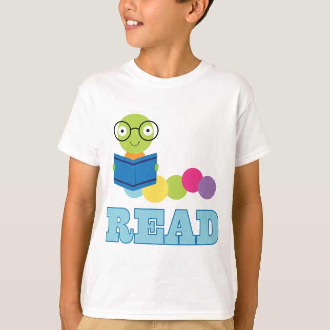 Bookworm Read T-Shirt (Front)