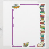Bookworm Reading Letterhead (Front/Back)