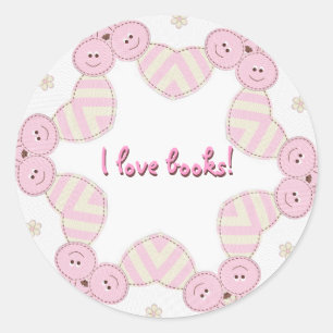 BookWorm Stickers