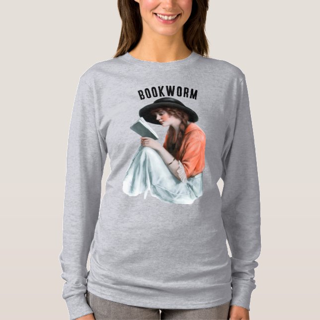 Bookworm, T-Shirt (Front)