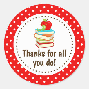 Teacher Stickers – Teacher Gifts - Show Your Teacher Appreciation