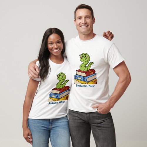 Bookworm Vibes T_Shirt