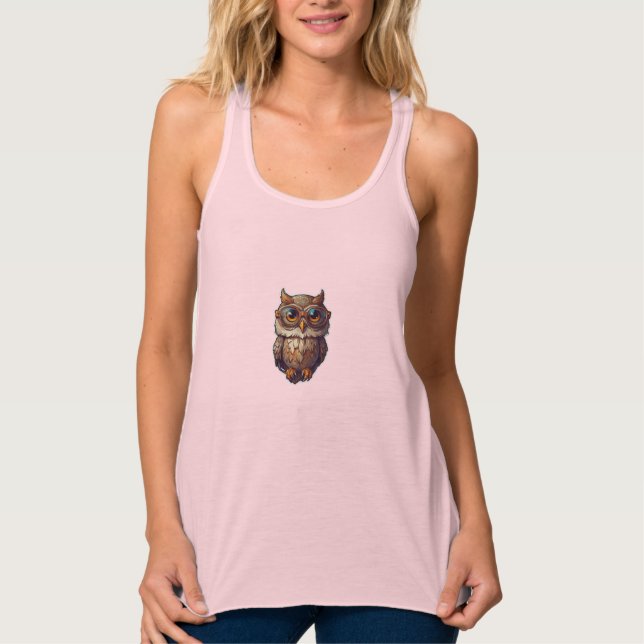 Bookworms and Night Owls Tank Top (Front)