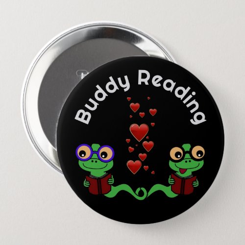 Bookworms Buddy Reading Button
