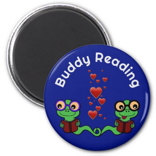 Bookworms Buddy Reading Magnet