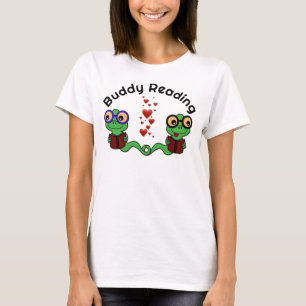 Bookworms Buddy Reading T-Shirt