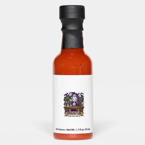 Boology Lab Spooky Science Ghost Scientist Potions Hot Sauces