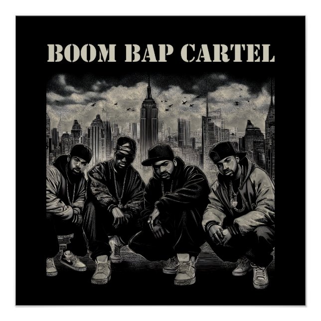 Boom Bap Cartel Poster (Front)