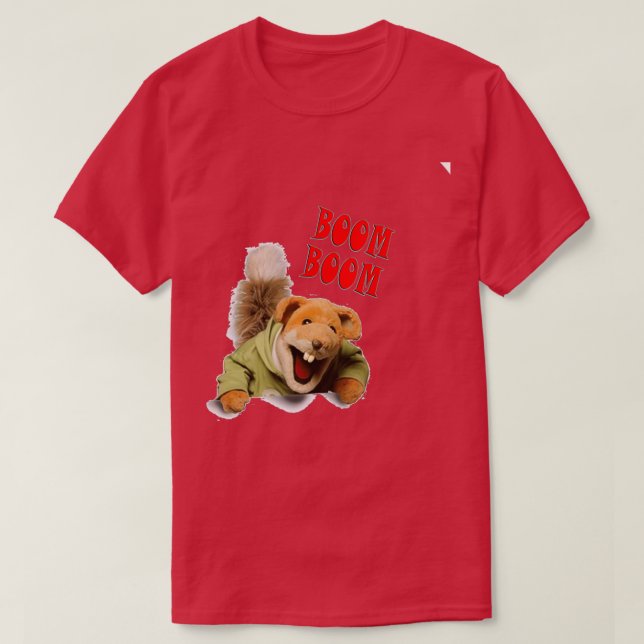 boom boom basil brush T-Shirt (Design Front)
