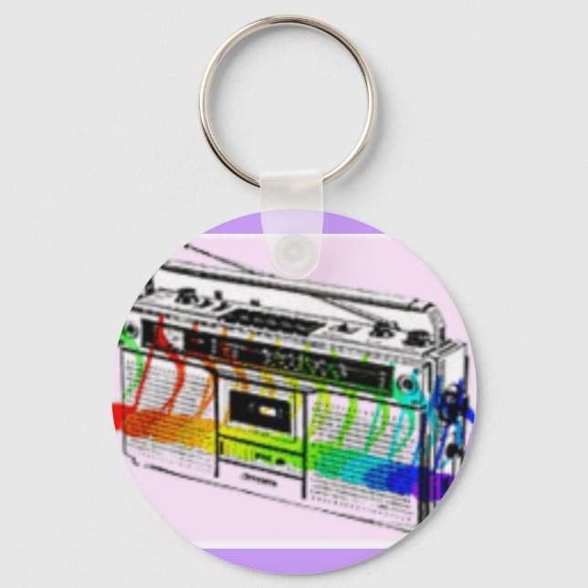 Boom BOX Keychain (Front)