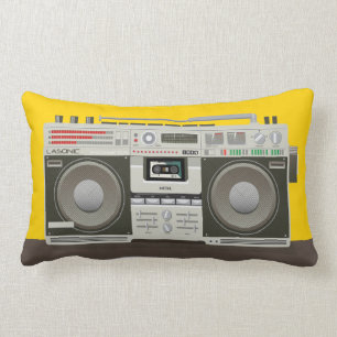 Boom Box Pillow