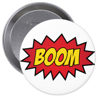 Boom Buttons & Pins | Zazzle