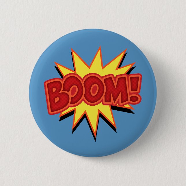 Boom! Button (Front)