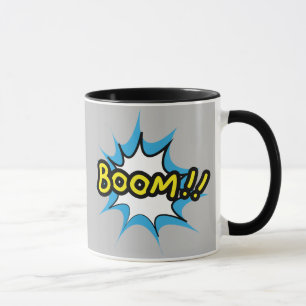 Boom Comic Book Design Mug