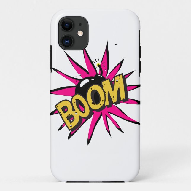 BOOM! Explosion Case-Mate iPhone Case (Back)