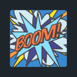 BOOM Fun Retro Comic Book Pop Art<br><div class="desc">A fun,  cool and trendy retro comic book pop art-inspired design that puts the wham,  zap,  pow into your day. The perfect gift for superheroes,  your friends,  family or as a treat to yourself. Designed by ComicBookPop© at www.zazzle.com/comicbookpop*</div>
