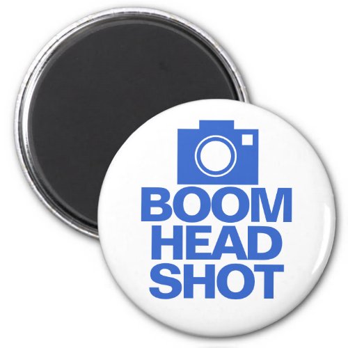 Boom Head Shot Magnet