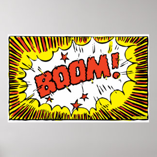 BOOM! II (larger sizes) Poster