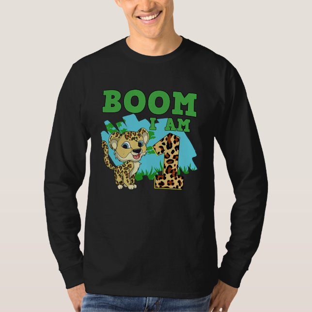 Boom Im 1 Leopard T-Shirt (Front)