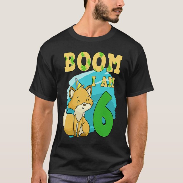 Boom Im 6 Fox T-Shirt (Front)