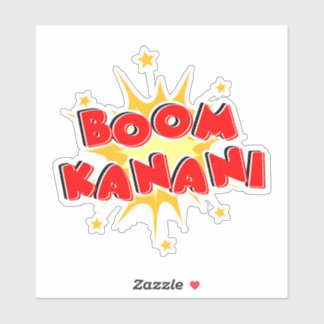 Boom kanani sticker