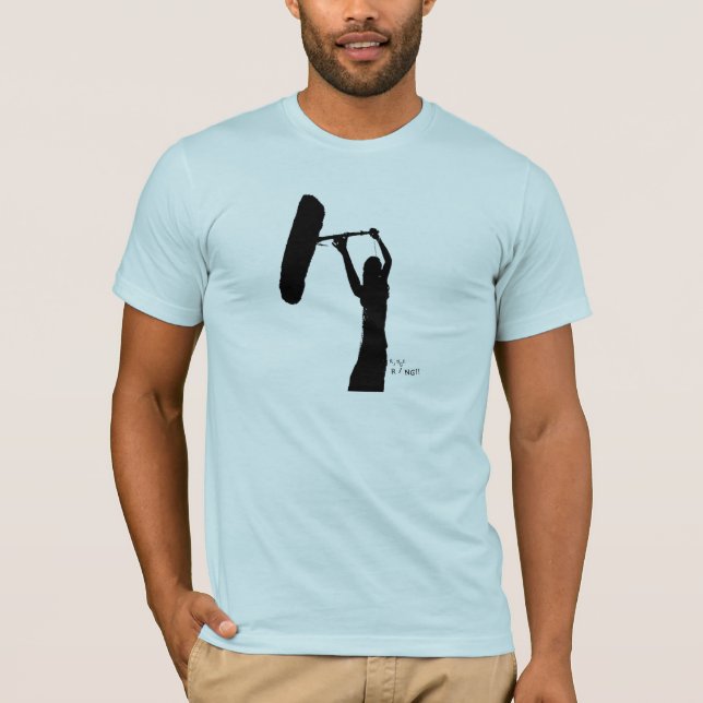 Boom Operator (ring ring) T-Shirt (Front)