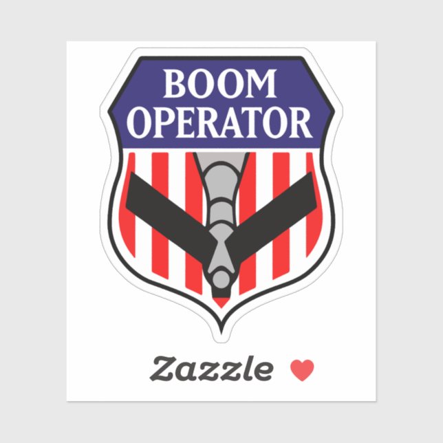 Boom Operator Sticker (Sheet)