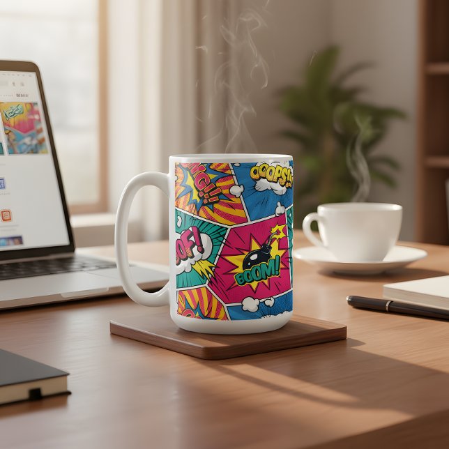 BOOM! Pop Art Coffee Mug (Creator Uploaded)