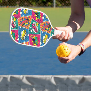 Boom Pop Comic Pickleball Paddle