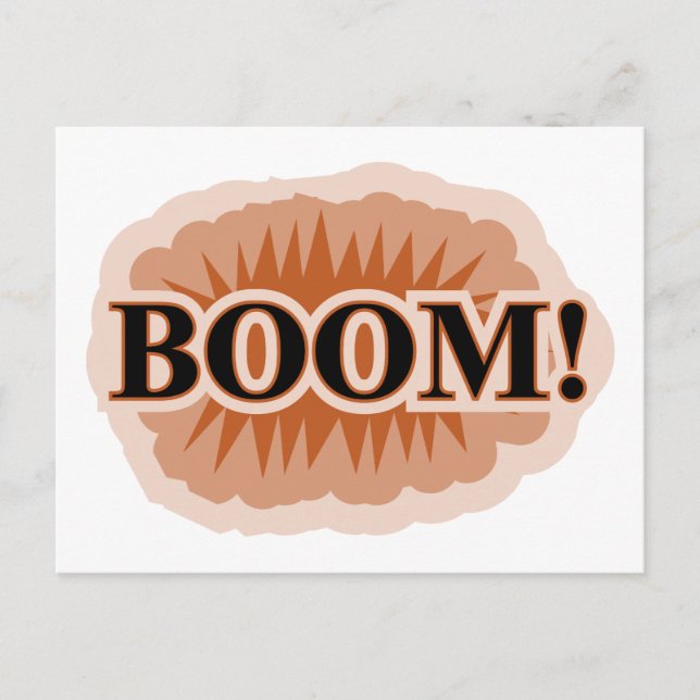 Boom Postcard (Front)