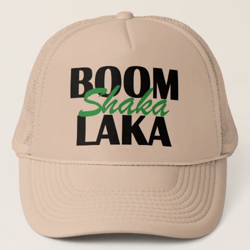 BOOM SHAKA LAKA Hat by Richy Calderon
