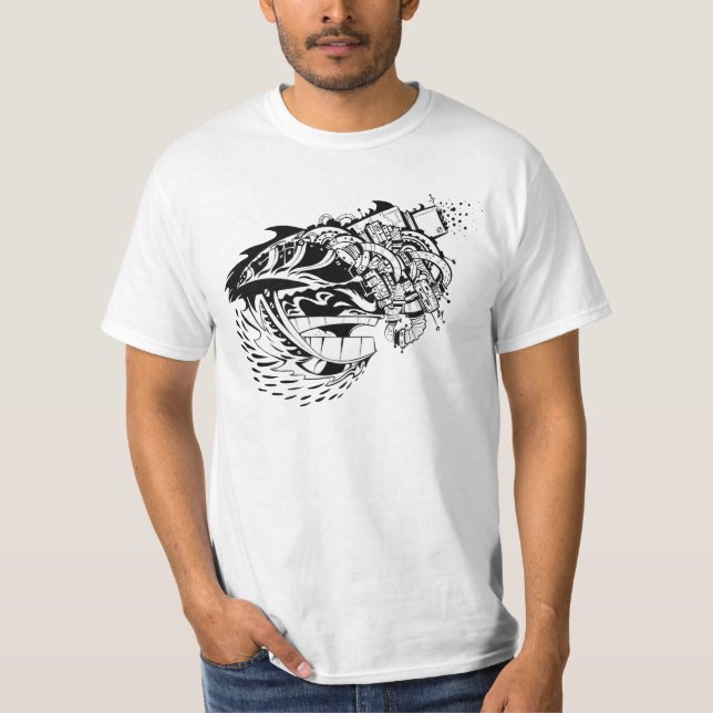 BOOM SQUIGGLE T-shirt (Front)