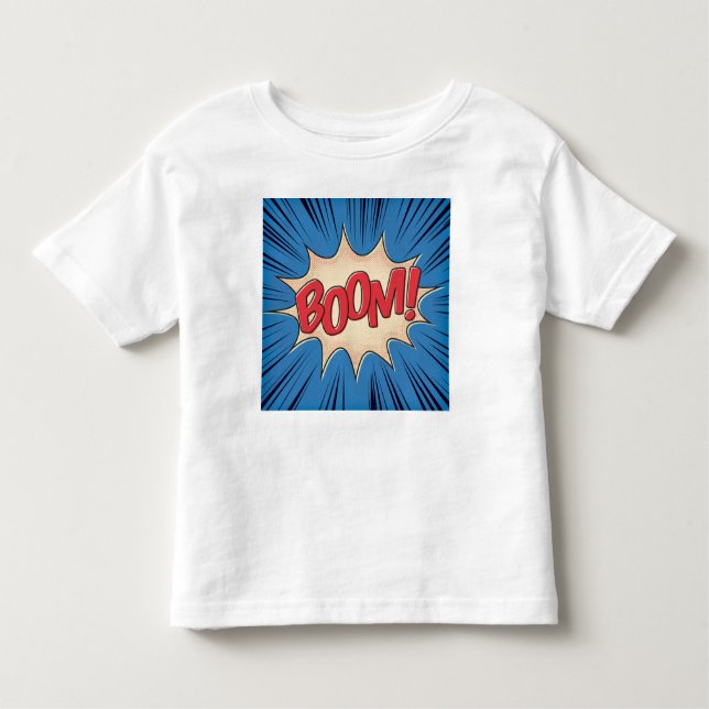 Boom! Toddler T-shirt (Front)