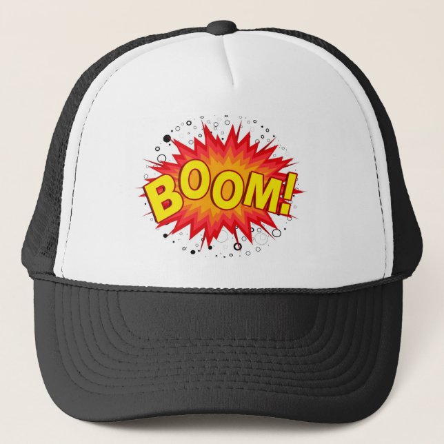 Boom! Trucker Hat (Front)