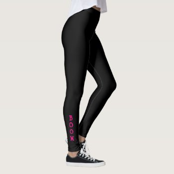 "boom" Women's Leggings by CKGIFTS at Zazzle