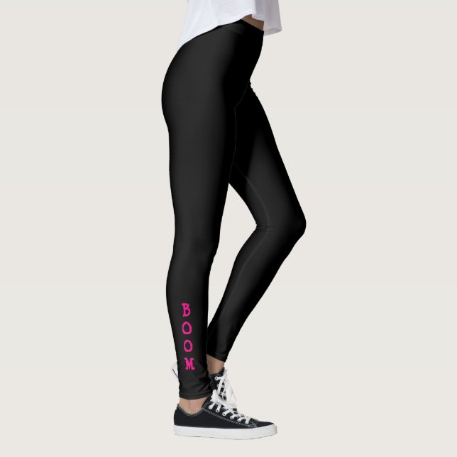 "BOOM" Women's Leggings (Right)