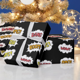 Boom wrapping paper