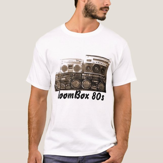 BoomBox 80s T-Shirt (Front)