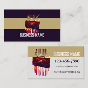 Boombox Blast Business Card
