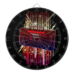 Boombox Blast Dart Board