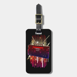 Boombox Blast Luggage Tag
