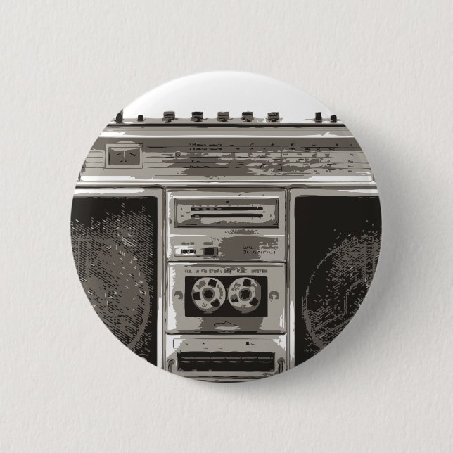 Boombox Button (Front)