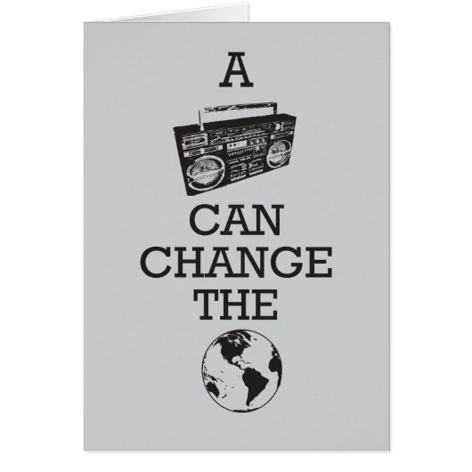 Boombox Can Change the World (Front)