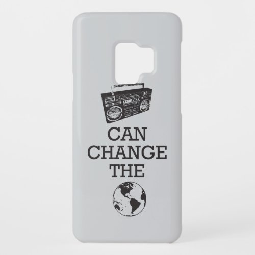 Boombox Can Change the World Case_Mate Samsung Galaxy S9 Case